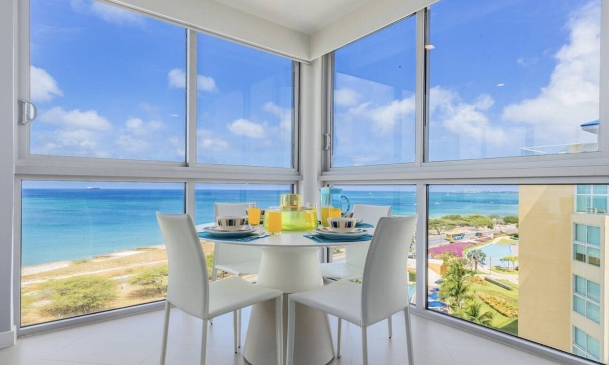 Aruba Condo | Azure Eyes on the Ocean - Modern Oceanfront