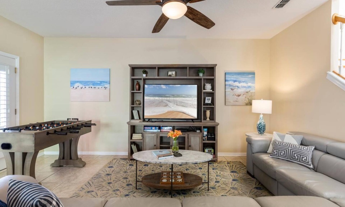 Vilano Beach House | Beautiful Pool Home ~ 4 King En-suite Bedrooms ~ Only 100 steps to the beach!