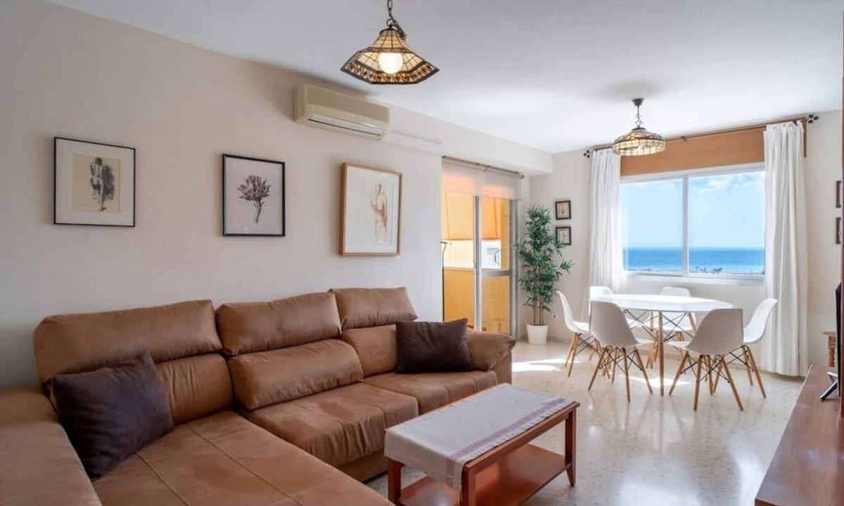 La Cala del Moral Apartment | Breakfast with views, parking, terrace and pool