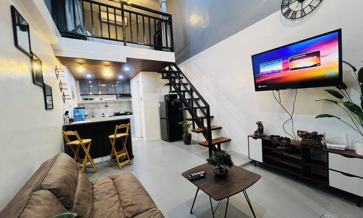 Angeles City Apartment | Cozy 1-bedroom apartment in peaceful Magalang with AC