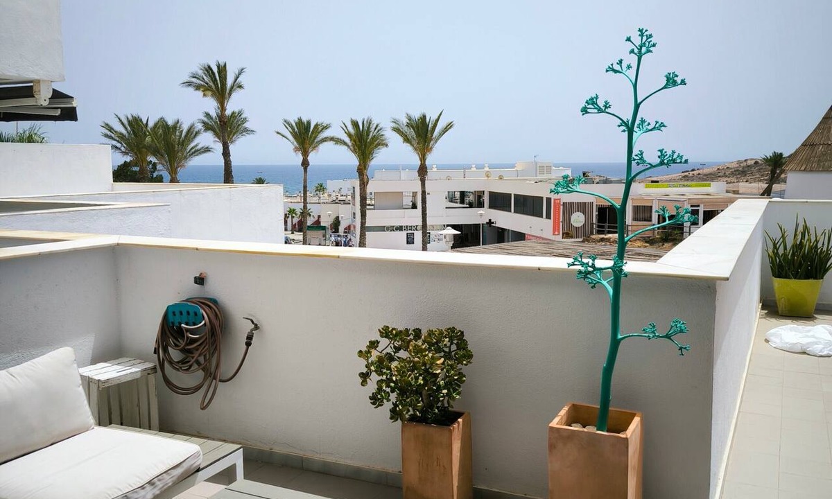 Las Negras Apartment | Modern Apartment with Pool, Large Terrace, and Sea Views in Las Negras
