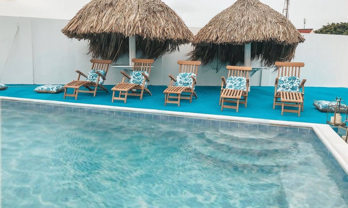 Pos Chiquito Apartment | Ocean Front Property - Villa 4 Aruba w pool view