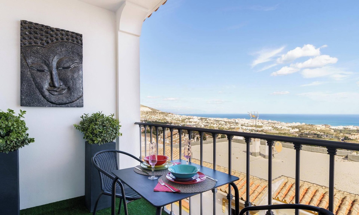 Rancho Domingo Apartment | Stunning, comfortable apartment with sea views, large private terrace & wifi