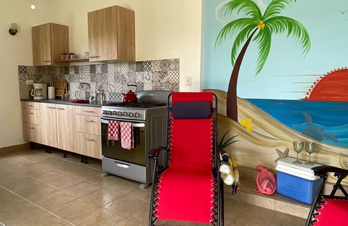 Savaneta Apartment | Very quiet apartment with tub and a beautiful view at the edge of national park.