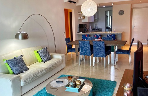 Boegoeroei Apartment | 3 minutes drive away from Eagle Beach. Beautiful Apt 2 bed & 2 bath.