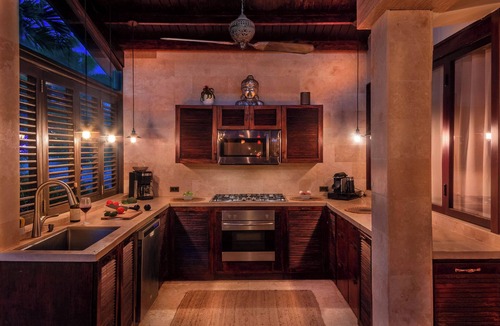 Noord Villa | Bali-style villa: indoor and outdoor pool, cinema, cave, yoga, gym & beach court