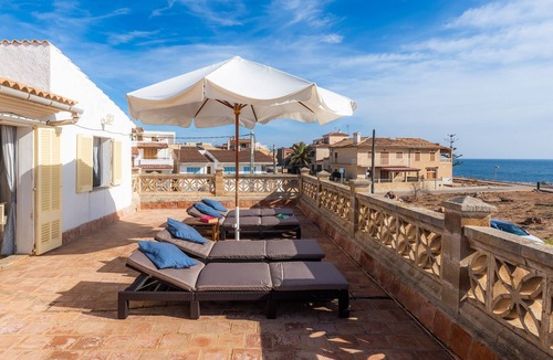 S'Illot-Cala Morlanda House | Beautiful Vacation Home "Can Rosito" with Sea View, Wi-Fi, Balcony & Terrace