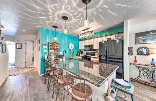 Cloudcroft Condo | Bright Cloudcroft Condo w/Game Room + Deck!