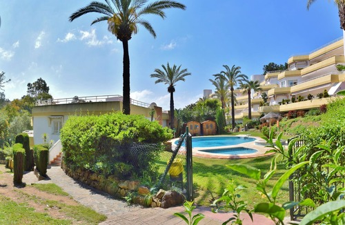 Benalmadena Costa Apartment | Bright & Large Penthouse, 2Terraces, Garden, 2 Pools, 300 Beaches, Golf