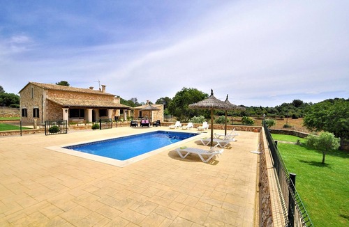 Son Gual Villa | CAS BORRASSOS- Finca with private pool 10 minutes from Palma BBQ Sat TV.and wifi - Free Wifi
