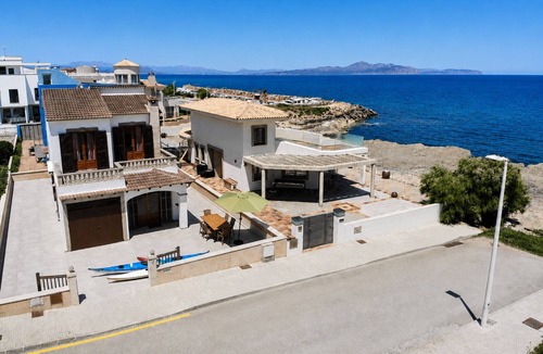 Son Serra de Marina Ski Chalet | Casa Embat 045 fantastic house with sea views, terrace, barbecue and kayaks