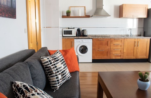 Distrito Centro Apartment | Central penthouse with terrace, parking, A /C, wifi, next to the town hall.