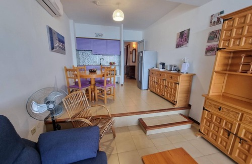 Pedrinya Apartment | Charming 1-bedroom apartment with large terrace and communal pool, 50m from the beach