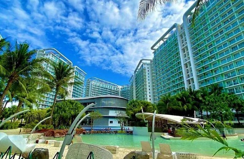Don Bosco Condo | Chic 2-bedroom condo with AC, WiFi in enchanting Parañaque