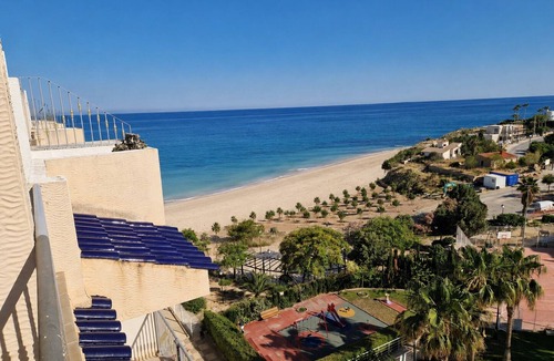 Coveta Fuma Apartment | Costa Blanca, Right on the Beach. With private sun terrace, Beautiful resort
