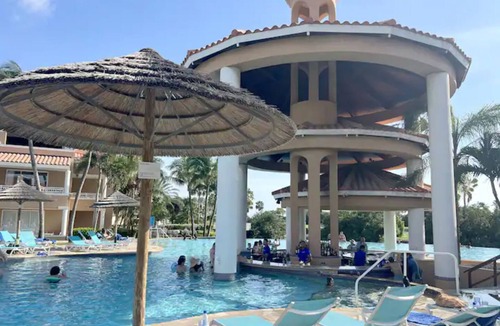 Oranjestad-West Condo | Large 1 Bedroom Divi Village Condo Resort. Eagle Beach with Golf course view.n