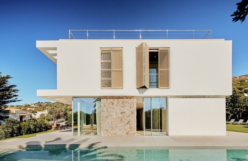 Atlanterra Ski Chalet | Magnificent brand new villa in Cala de los Alemanes, for 10/12 PAX