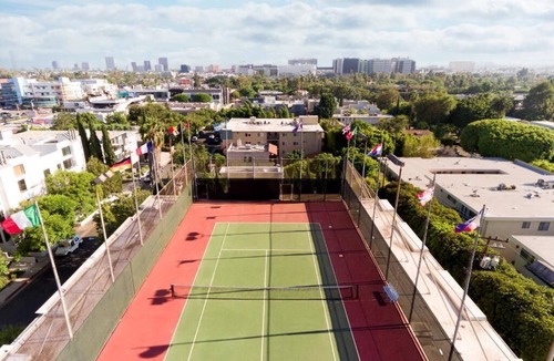 Tri-West Apartment | Modern Top Floor Unit w Balcony! | Pool, Gym, Tennis Court, Sauna, Pet-Friendly!