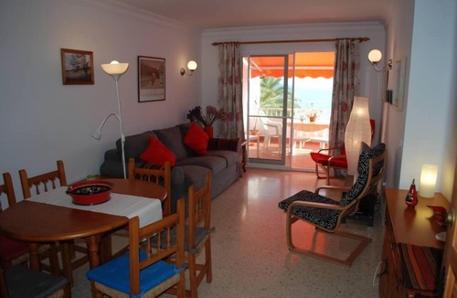 Nerja Apartment | Nerja: Beachfront apartment in Burriana Beach. Nerja. Costa del Sol