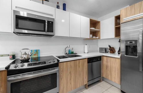 Rancho Condo | New Luxury 2BR W/Balcony Pool Gym Part Water View