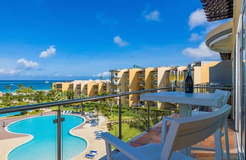 Oranjestad-West Condo | Oceanfront Luxury Penthouse on Eagle Beach.