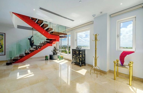 Oranjestad Condo | Oceanfront Luxury Penthouse with Stunning Views and Private Pool.