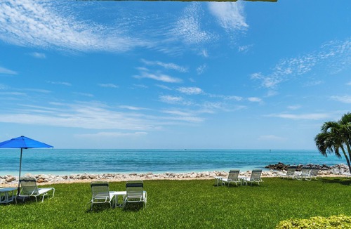 Key Colony Beach Condo | Private Beach! Ocean View Condo! Heated Pool! Balcony & Luxury Amenities!