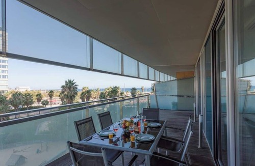 Diagonal Mar i el Front Maritim del Poblenou Apartment | Seafront luxe with terrace and pool I