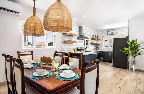 Savaneta Villa | Secluded Beachfront Gem ~ Pool ~ Patio ~ View ~BBQ
