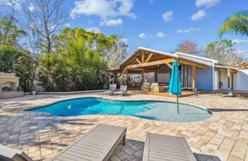 St. Augustine House | Spacious Coastal Home in St. Augustine Pool, Outdoor Oasis & Private Suite