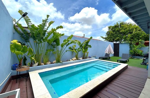 Rancho Villa | Villa Azul Tide - Oranjestad bohemian beach vibes
