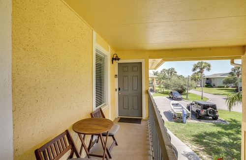St. Augustine Beach Condo | Walk to Pier: St Augustine Beach Condo w/Balcony!