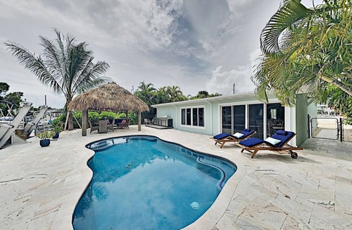 Marathon House | Waterfront Oasis w/Pool, Tiki Lounge, Dock & BBQ