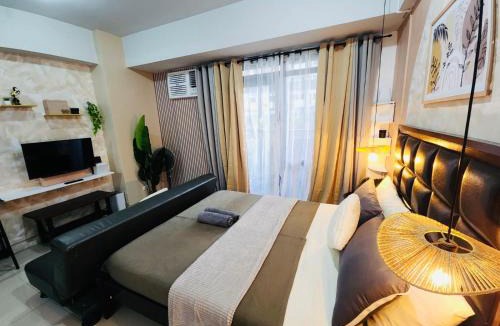 Socorro Bed & Breakfast | Workcation Low Floor Studio Condo 300 mbps - Manhattan Heights TA4N
