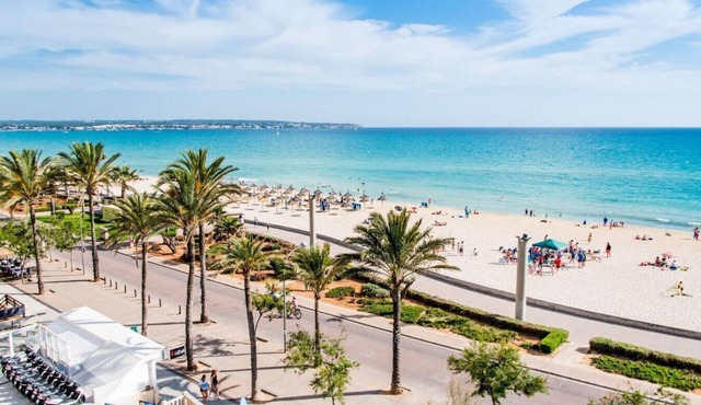 Apartamento primera Linea de playa Lujo