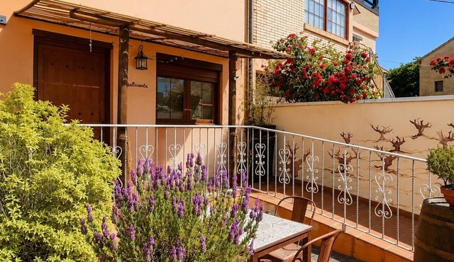 Apartment 'El Guardaviñas Gallocanta' with Mountain View, Shared Terrace and Wi-Fi