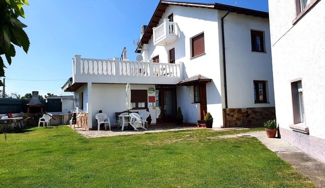 Apartment in a nice village with garden views BBQ Terrace
