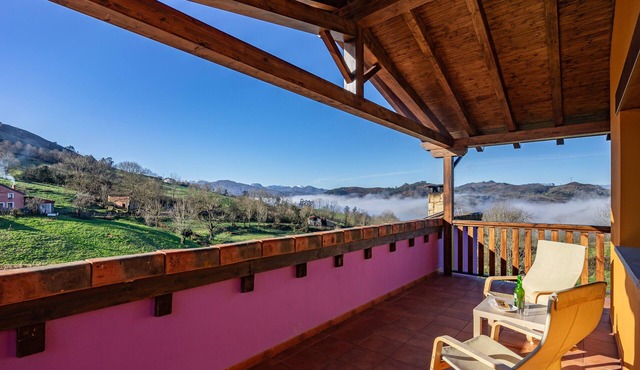 Apartment 'Picos' with Mountain Views, Shared Garden, and Wi-Fi