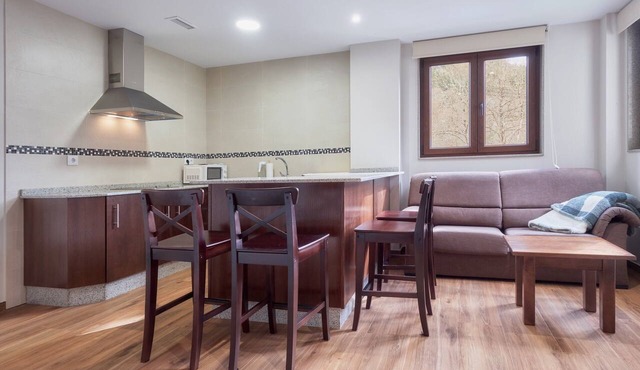 Apartment with Shared Garden and WIFI Valle del Ibias 1 Left