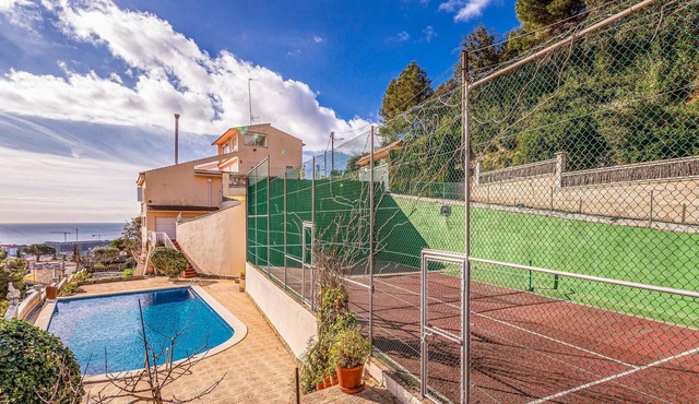 Beach front home in Santa Susanna