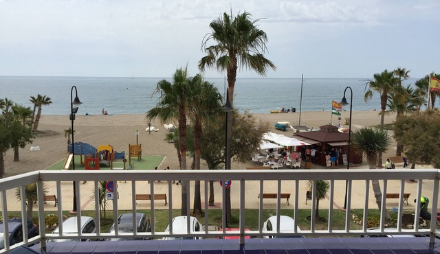 Beach Front La Cala de Mijas with stunning views of the med newly refurbished