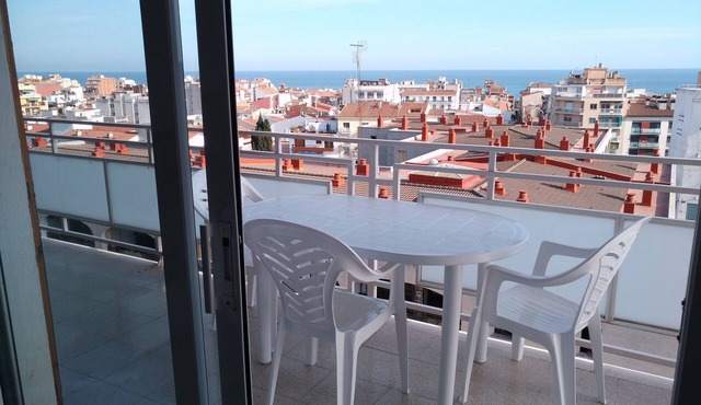 Calella Costa Terraza con Vistas al mar
