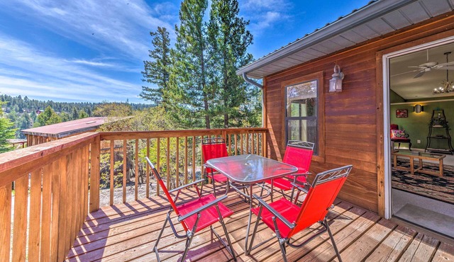 Cloudcroft Escape w/Forest Views!