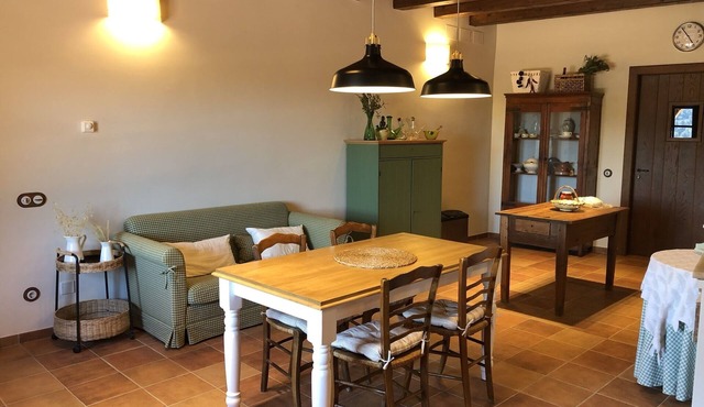 Farmhouse 10th Century nearby Barcelona for 12 people with pool and garden