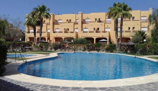 House (triplex) in Puerto Rey, Vera Playa, Almeria, 400m from beach