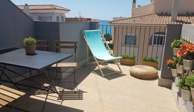 Ideal Penthouse-Duplex Deluxe, sea views, Moraira.