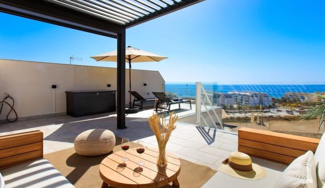 Marinsa Beach II Sea View/Roof terrace by Interhome