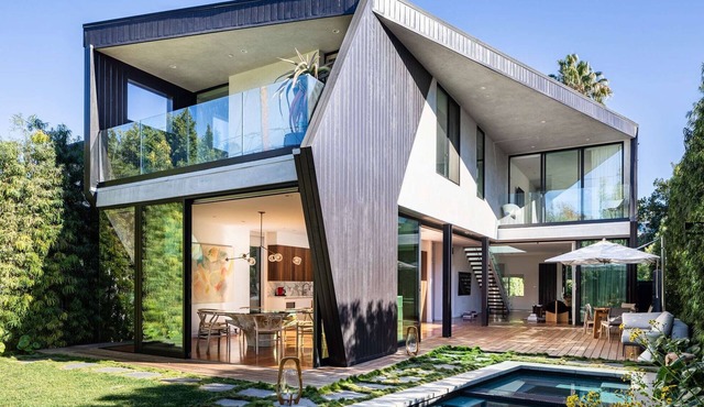 Modern Eclectic Villa In L.A. {Well-Known Architect} Salt Water Pool/Jacuzzi