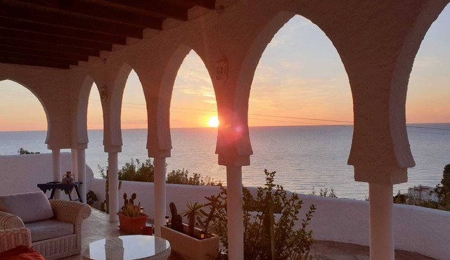 Mojacar - Character villa 2 large bedrooms. Breathtaking view.