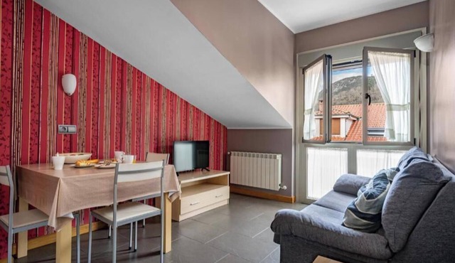 Penthouse in Apartamentos Spa Cueto with views to Cangas de Onís